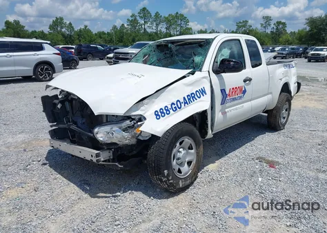 2020 Toyota Tacoma Sr from USA, damaged, VIN 3TYRX5GN8LT001887